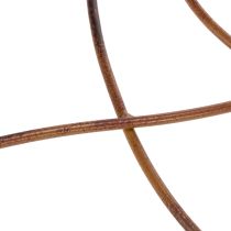 Article Treillis métallique de jardin à design incurvé pour plantes grimpantes, 110 cm