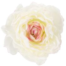 Article Renoncules artificielles aux fleurs délicates pour une décoration élégante et facile d'entretien, 51 cm, 3 pièces.