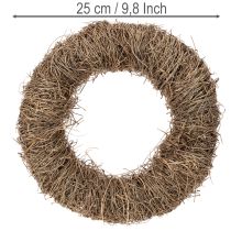Article Couronne en sarments de vigne, 25 cm, pour bricolage et décoration