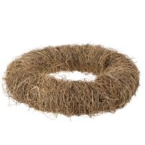 Article Couronne en Matériau Naturel 35 cm - Base pour Décorations Créatives