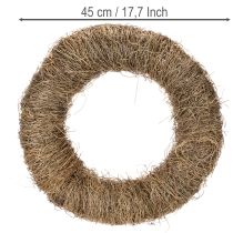 Article Couronne Naturelle en Sarments de Vigne 45 cm pour DIY et Décoration