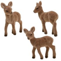 Article Cerfs debout floqués 11cm 6 pcs