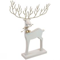 Décoration de table Noël Figurine de Noël décoration renne H35,5cm