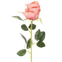 Article Kunstfleurs roses longues tiges 62 cm bouquet de 12