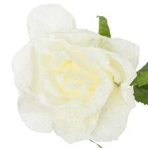Article Rose artificielle géante, idéale pour décorer les espaces de vie et les mariages, 92 cm