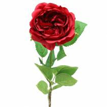 Article Fleur artificielle rose rouge 72cm