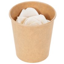 Article Têtes de roses stabilisées pour compositions florales élégantes, 5 cm, lot de 6