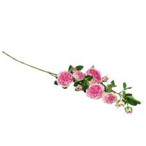 Article Branche de roses roses en soie branches artificielles roses crème 79cm