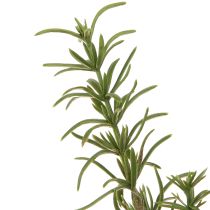 Article Romarin herbes artificielles avec 8 branches et tige 32cm 3 pcs