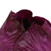 Article Chou rouge artificiel Real-Touch Ø12cm