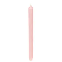 Article Bougies Rustiques Roses en Cire Colorée Masse 350x28mm Lot de 4