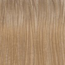 Article Tissu décoratif en velours froissé beige 25 cm x 2 m