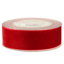 Article Ruban de velours Ruban cadeau décoratif Rouge 40mm 8m