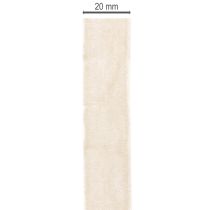 Article Ruban en velours beige 20 mm x 10 m pour emballage et décoration