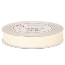 Article Ruban en velours crème 20 mm x 10 m pour cadeaux et décorations