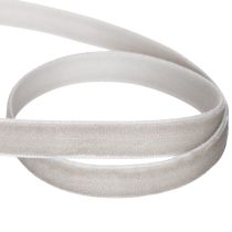 Article Ruban en velours gris 10 mm x 20 m pour décoration intérieure et loisirs créatifs