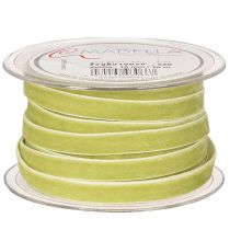 Article Ruban en velours 10 mm x 20 m pour décorations et projets créatifs, vert sauge