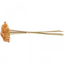 Article Achillée artificielle fleurs artificielles orange 50cm 5pcs en bouquet