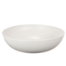 Article Coupe décorative ronde en plastique gris clair 30 cm