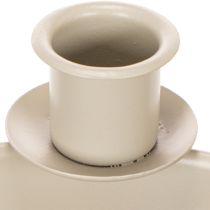 Article Centre de Table Beige avec 4 Supports pour Bougies, 15 cm