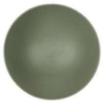 Article Coupe décorative sur pied pour plantes 25 cm effet granit vert gris