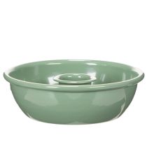 Article Support bougies chandelles en métal vert 10 cm lot de 2 pour décoration intérieure