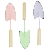 Pelles décoratives couleurs assorties 14cm 9pcs