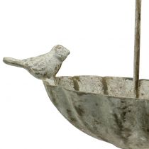 Parapluie de bain oiseau à suspendre antique 20cm