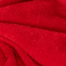 Article Lot de 3 nœuds décoratifs en tissu rouge 28 cm pour Noël