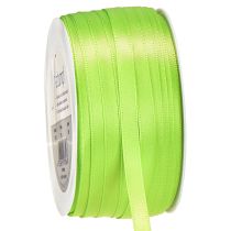 Article Ruban satin cadeau vert clair 6 mm 50 m