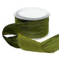 Ruban vert mousse &quot;Crash&quot; 50mm 20m