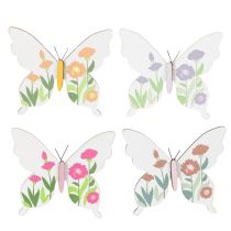 Article Tuteurs papillon, parfaits pour décorer le jardin ou les pots de fleurs, 29 cm, lot de 12