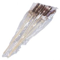 Article Bouchons de fleurs décoration printanière papillons en bois 6cm 10pcs