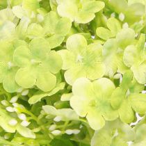 Article Boule de neige fleurs artificielles Viburnum artificiel vert 61cm 4 pcs