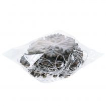 Article Suspension Flocon de neige Gris Ø8cm - Ø12cm 9pcs