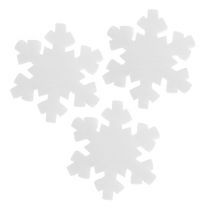 Flocon de neige blanc 7cm 8pcs