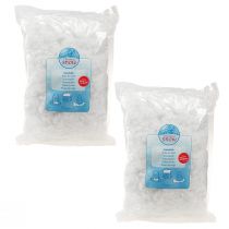 Article Flocons de neige artificiels en flocons blancs 100 g × 2 pièces