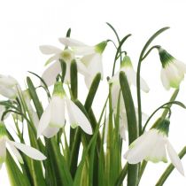 Perce-neige artificiel, fleur de perce-neige artificielle 25cm
