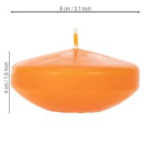 Article Bougie flottante idéale pour une décoration romantique et une ambiance relaxante dans votre maison, 8 cm, lot de 8