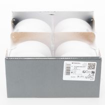 Article Bougie flottante pour soirées romantiques ou décorations festives, convient également à une utilisation extérieure. 8 cm, 8 cm de hauteur, lot de 8.