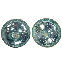 Article Porte-bougie flottant en verre pour une touche d'élégance dans n'importe quelle pièce, 10 cm, lot de 2