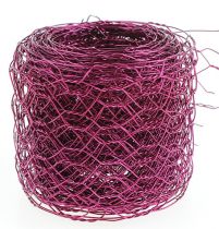 Tresse hexagonale rose 50mm 5m