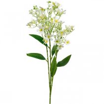 Explosion de soie artificielle, décoration florale, fleur en soie, décoration fleur blanche L72cm