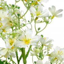 Explosion de soie artificielle, décoration florale, fleur en soie, décoration fleur blanche L72cm
