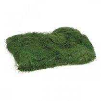 Article Fibre naturelle de sisal vert mousse pour décoration 300g