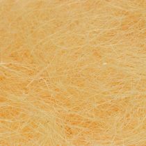Sisal Abricot matériau naturel rembourrage fibre de laine déco 300g