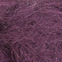 Article Sisal Fibre de sisal violet pour artisanat et décoration 300g