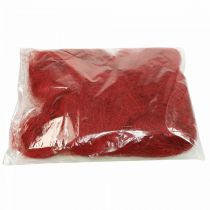 Sisal rouge bordeaux fibre naturelle 300g