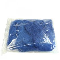 Article Coton de sisal bleu, fibres naturelles, 300 g, emballage cadeau, rembourrage, décoration