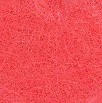 Article Décoration coeur avec fibres de sisal en coeur sisal rose 40x40cm